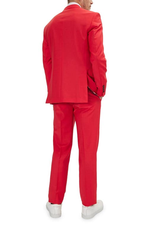 Ron Tomson Super 120s Merino Wool Tuxedo Jacket In Valentine