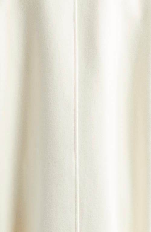 Shop Rohe Róhe Oversize Double Breasted Wool Blend Coat In Off White