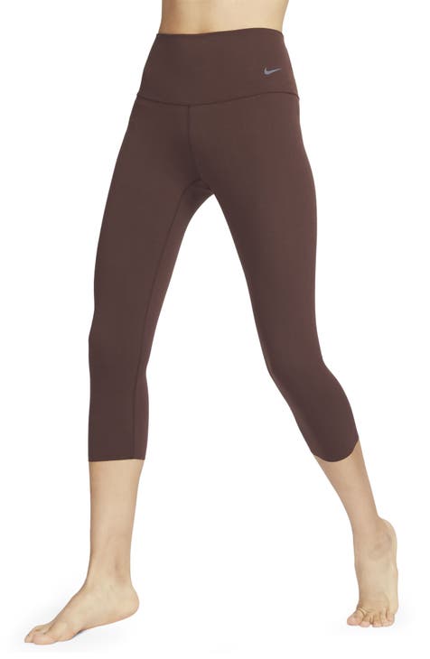 Women's Brown Cropped & Capri Pants