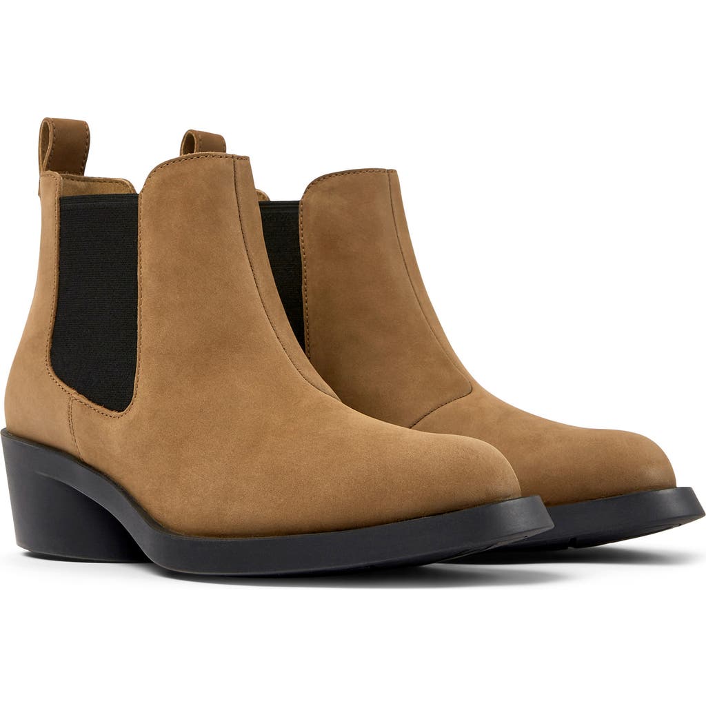 Camper Bonnie Chelsea Boot In Medium Brown