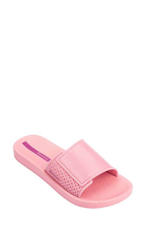 Slide Sandal in Pink
