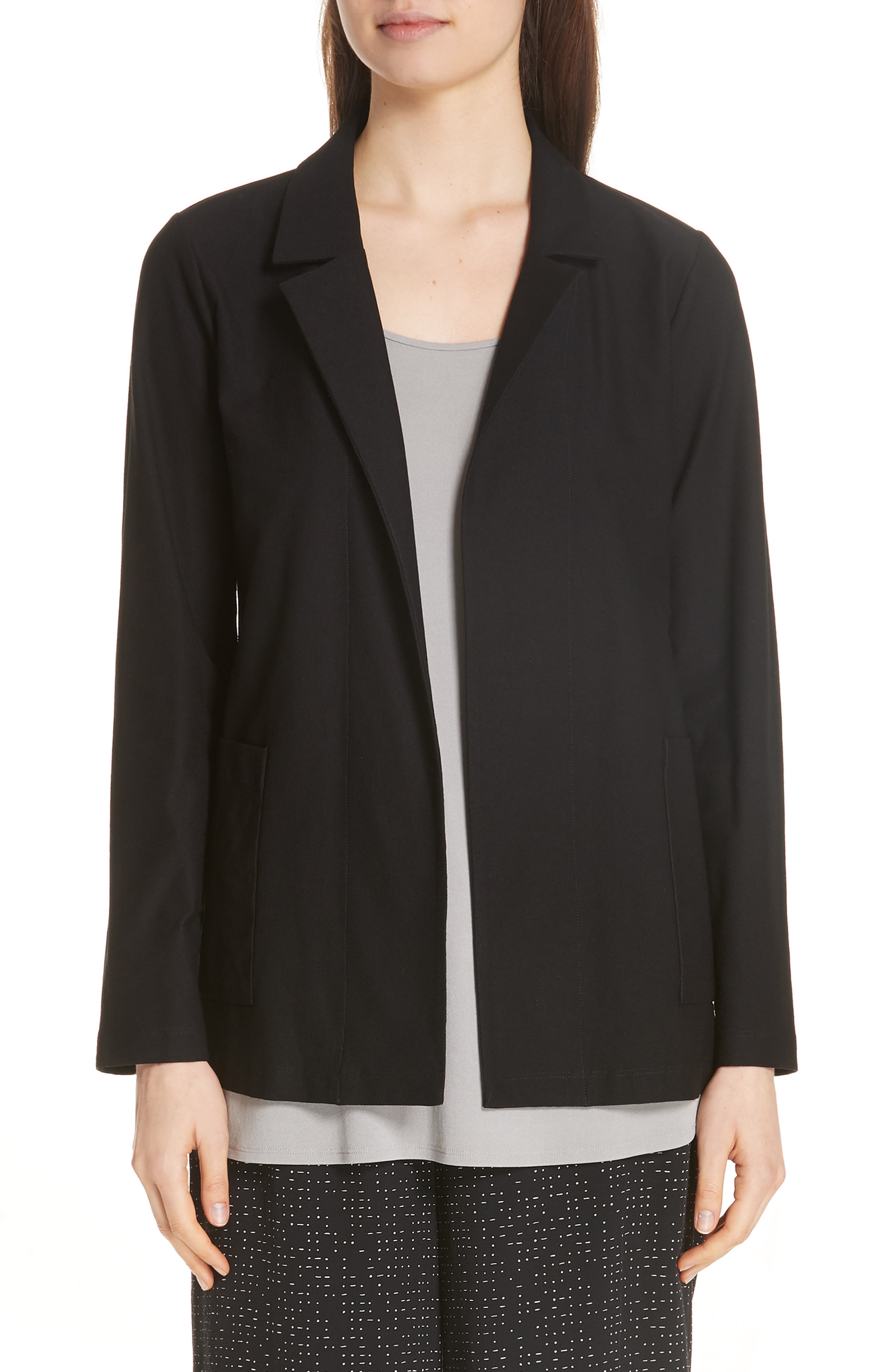 Eileen Fisher Classic Notch Collar 