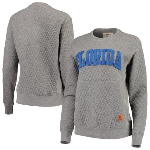 San Jose Earthquakes Antigua Reward Crewneck Pullover Sweatshirt -  Heathered Royal