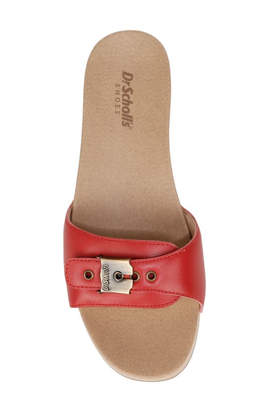 Shop Dr. Scholl's Original Too Platform Sandal In Red