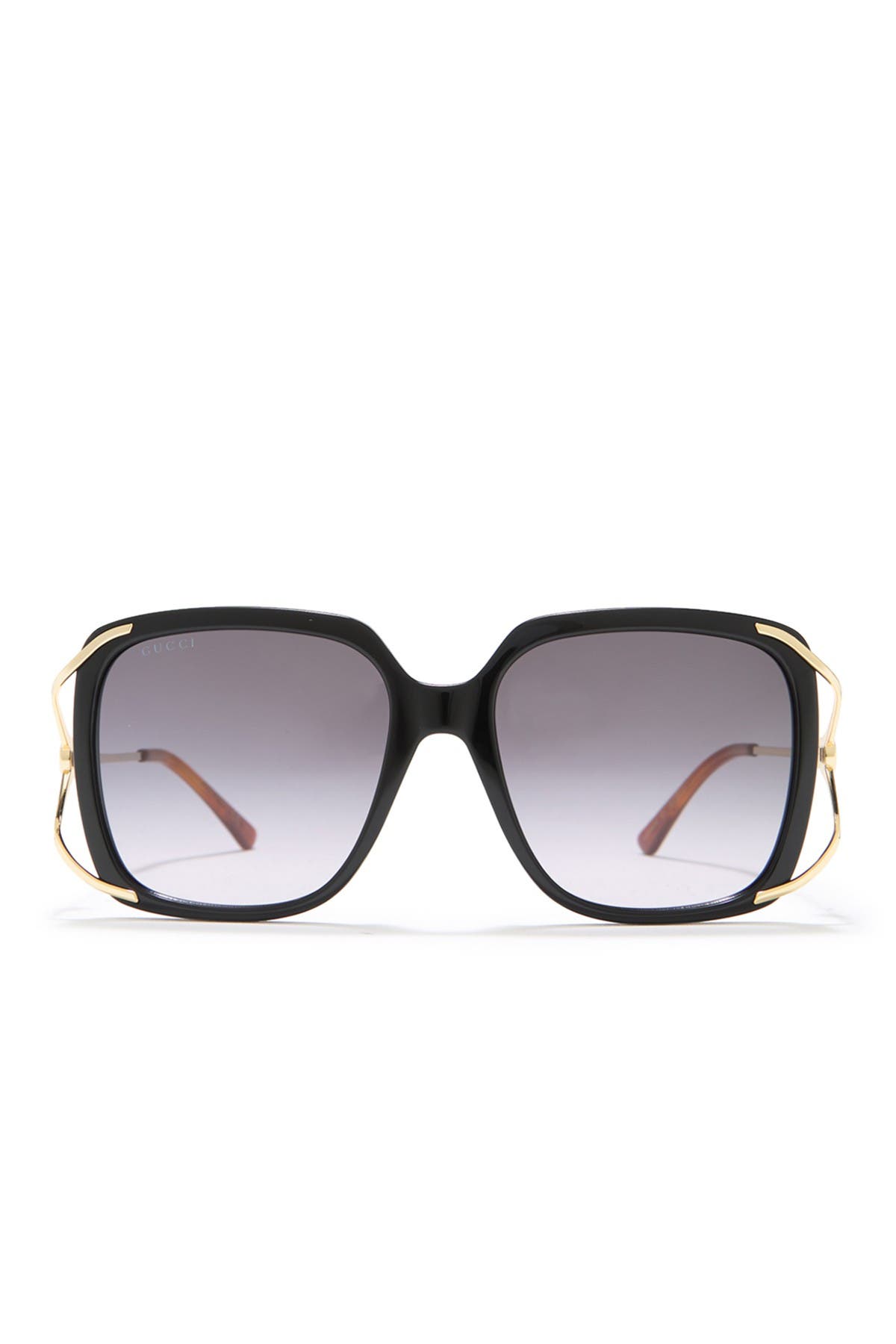 gucci 56mm oversize square sunglasses