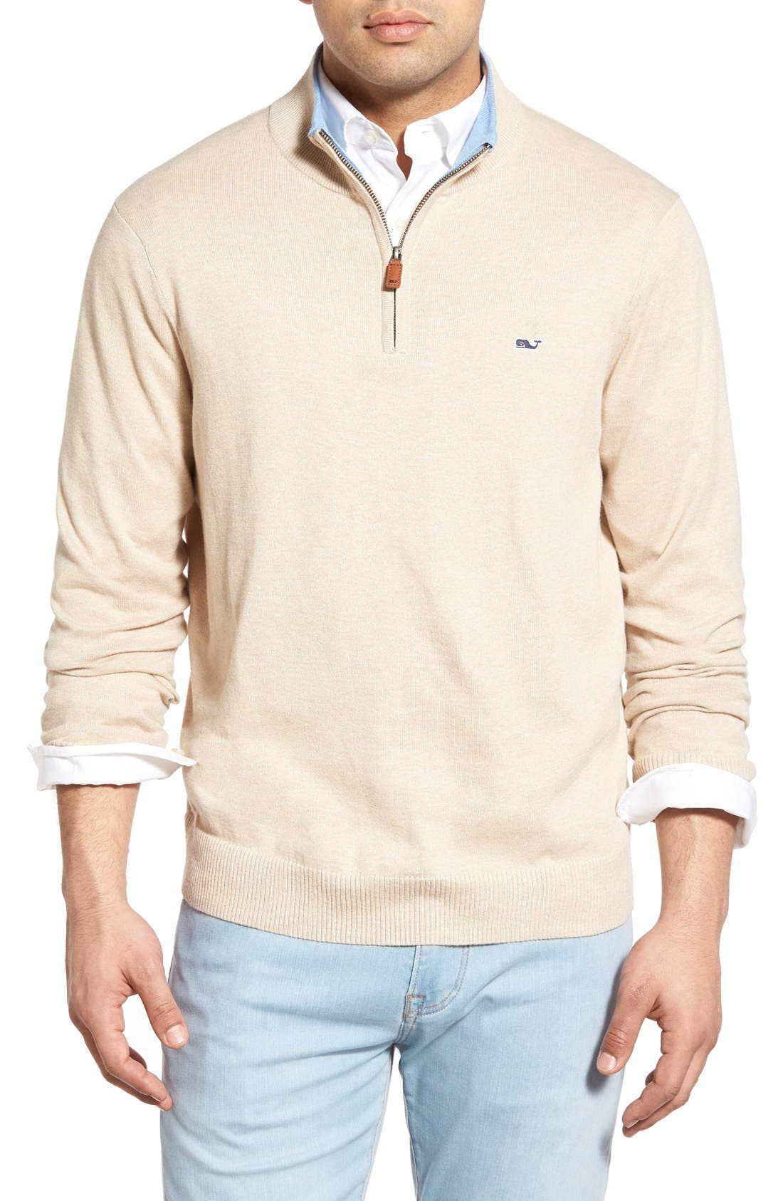 Vineyard Vines 'Performance' COOLMAX® Quarter Zip Pullover Nordstrom