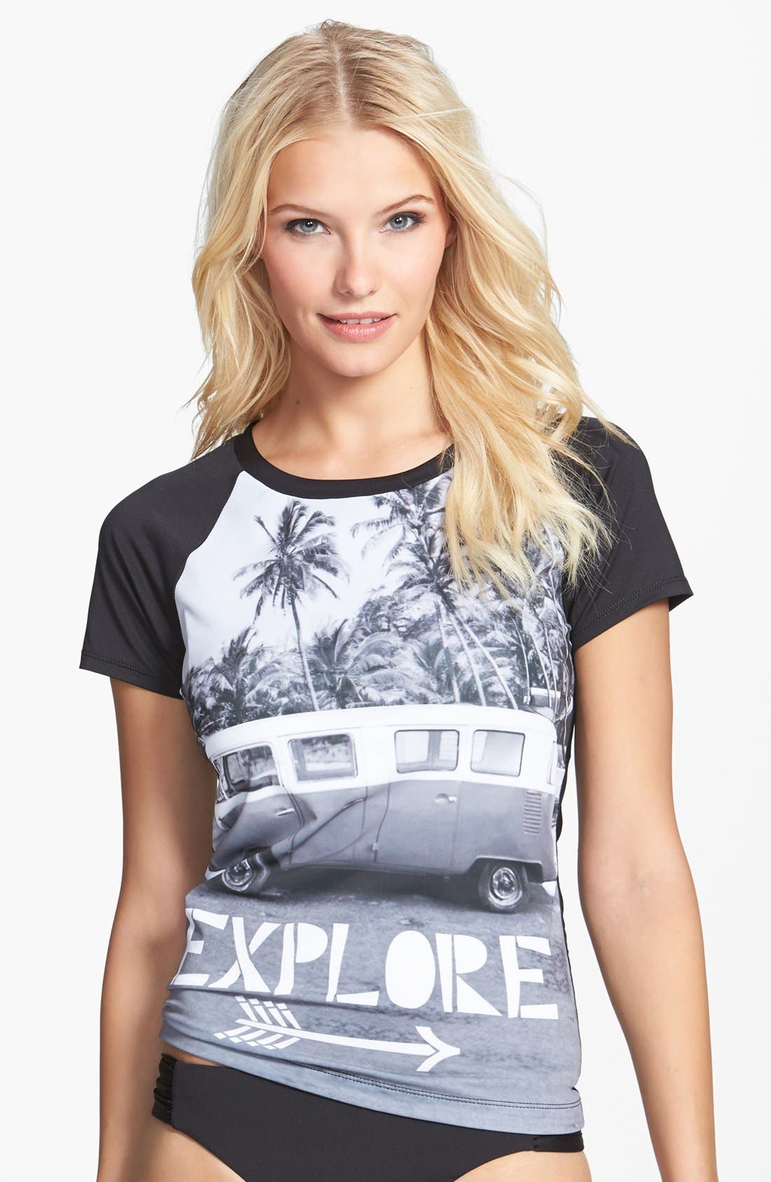 W Swimwear 'Explore' Rashguard Nordstrom