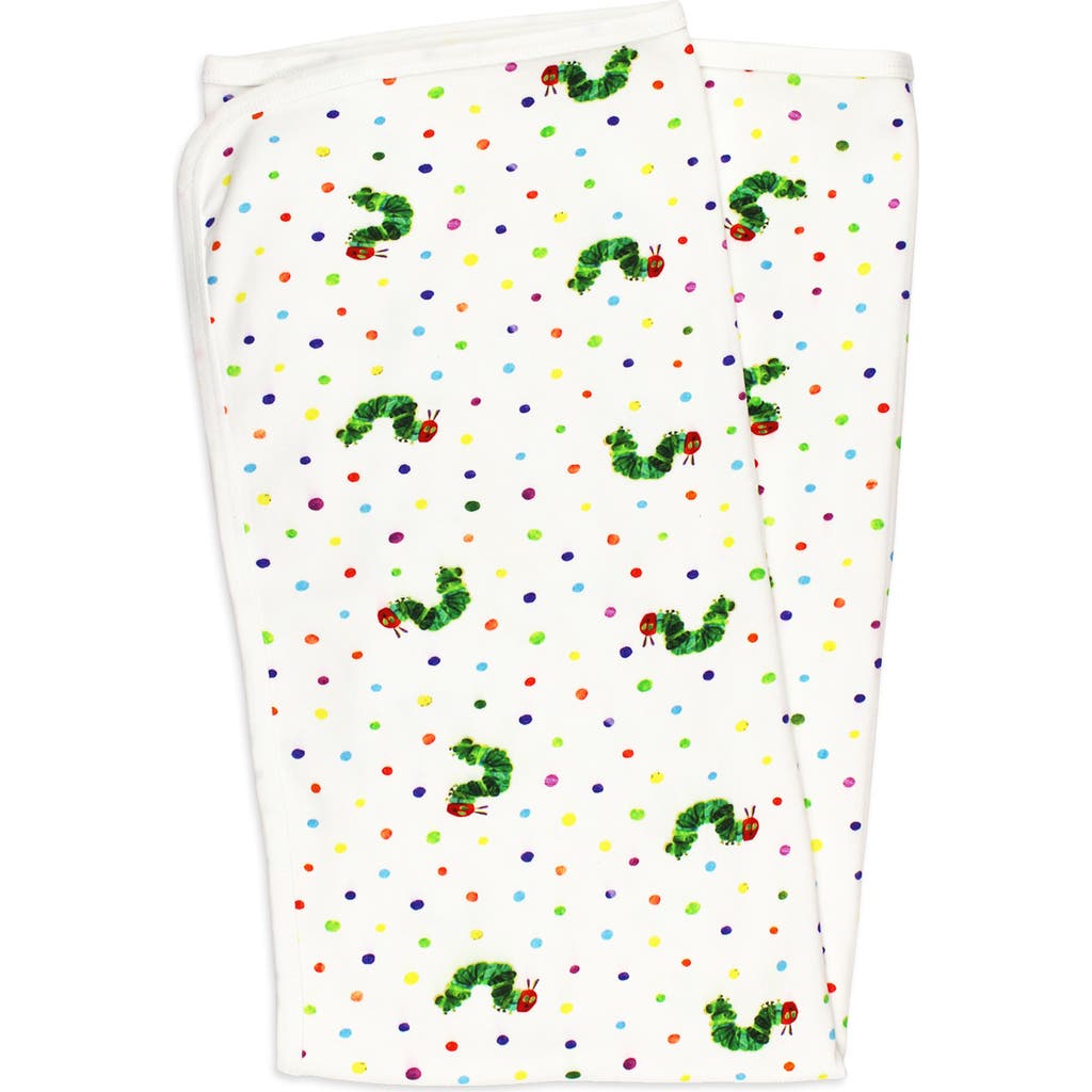 L'OVEDBABY L'OVEDBABY X 'THE VERY HUNGRY CATERPILLAR™' ORGANIC COTTON BLANKET