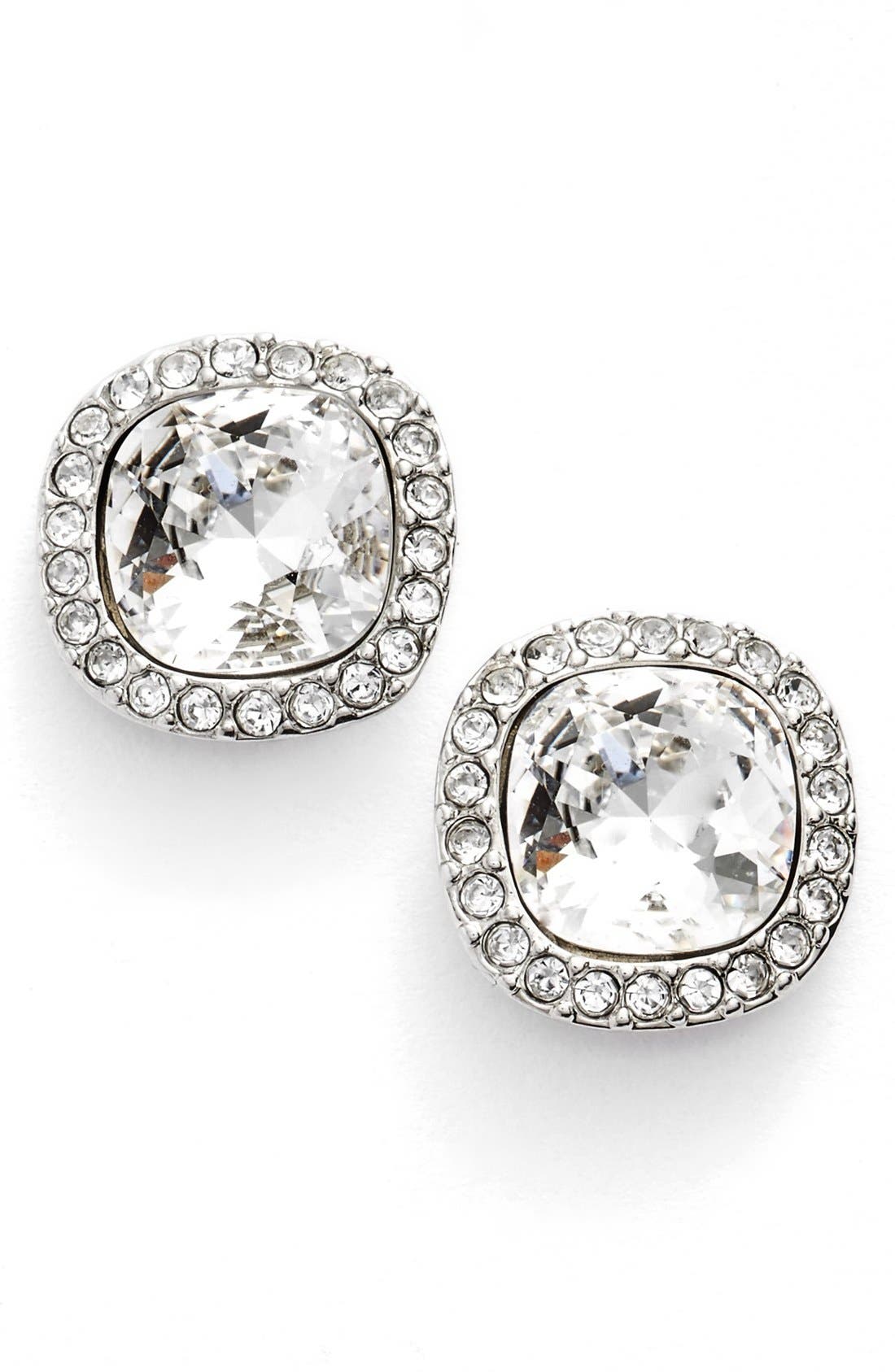 Givenchy Pavé Stud Earrings Nordstrom