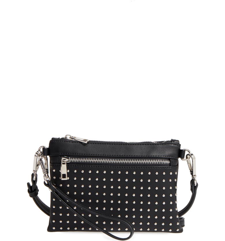 Sole Society Anita Studded Faux Leather Crossbody Bag | Nordstrom