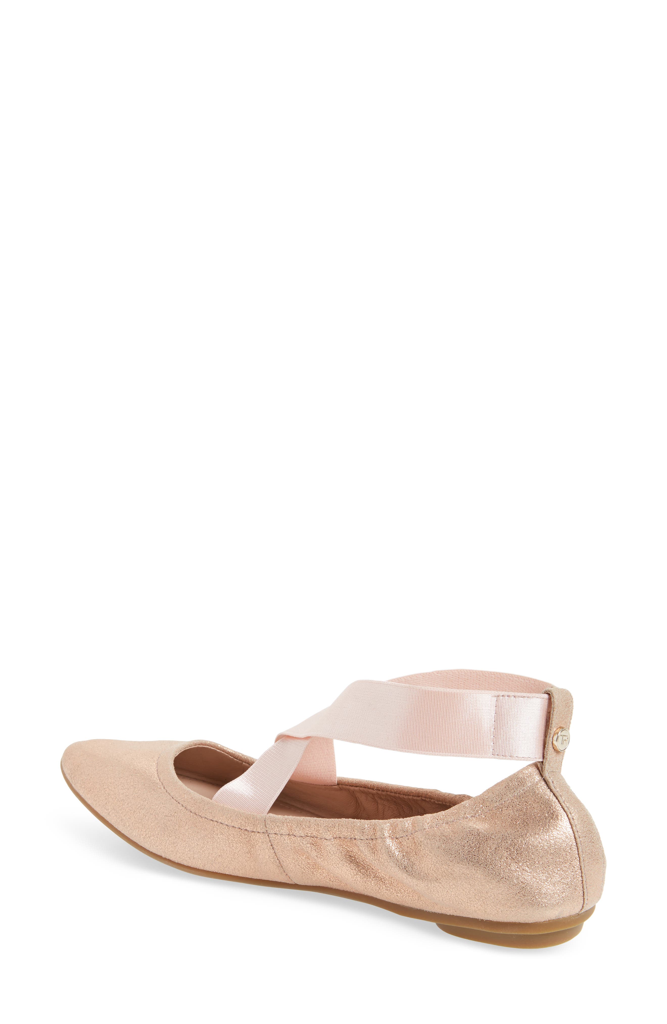 taryn rose edina strappy ballet flat