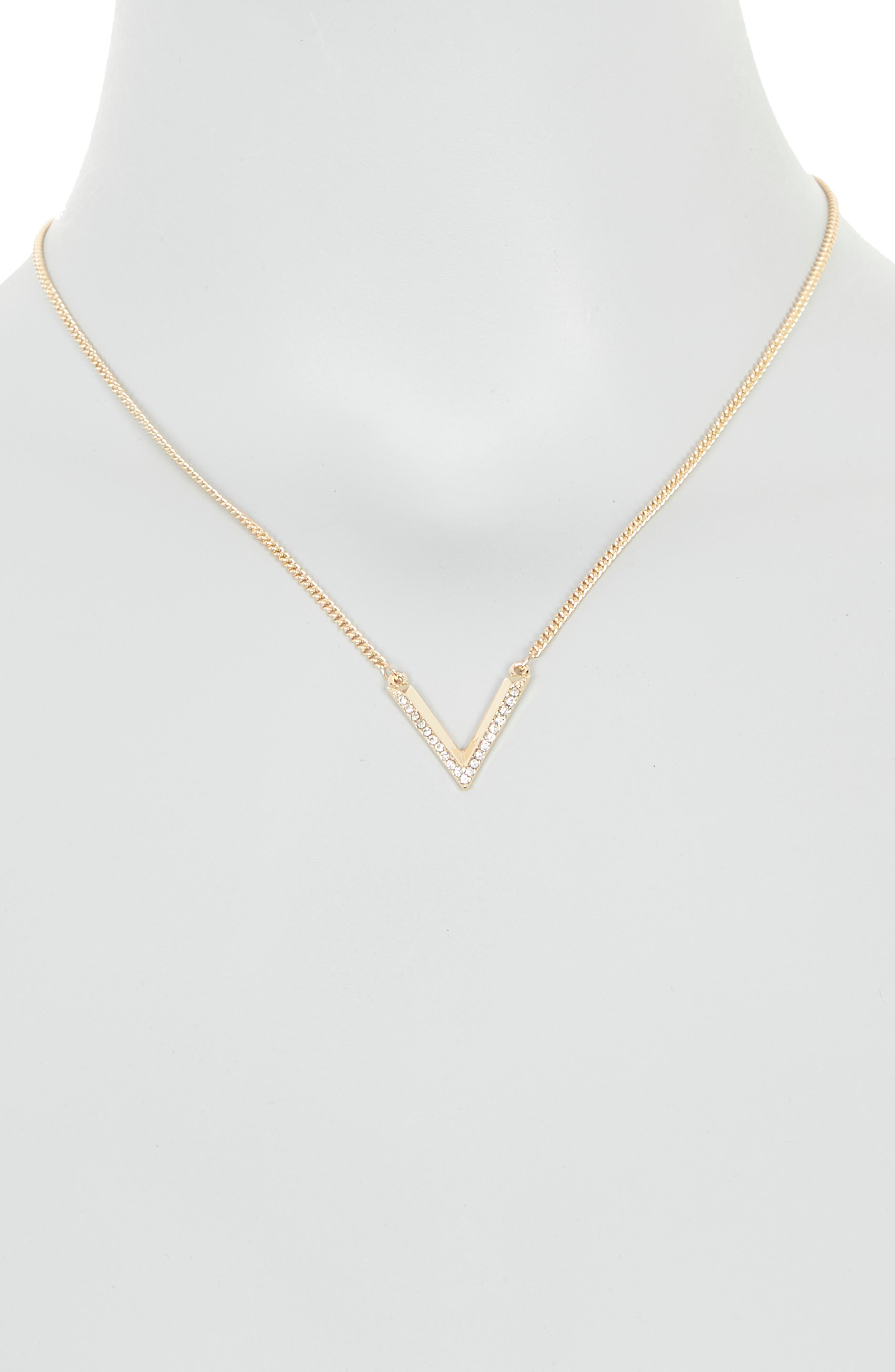 vince camuto initial necklace