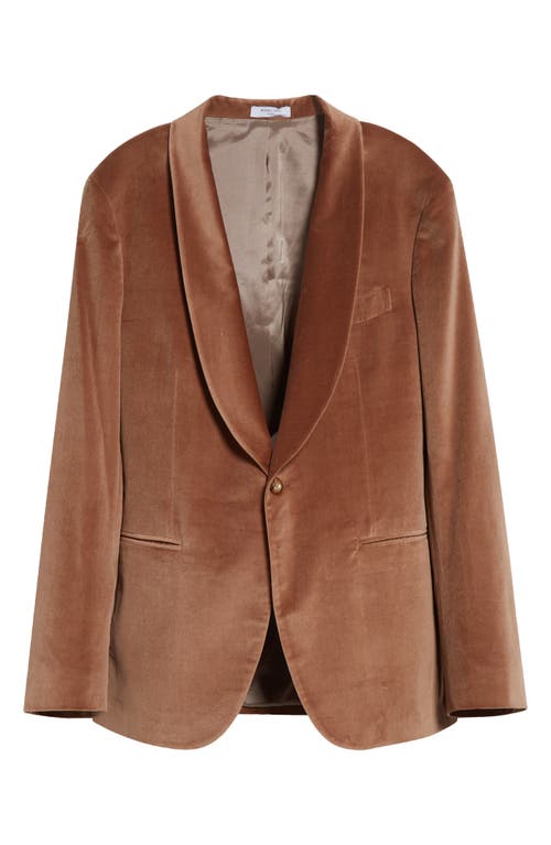 Shop Boglioli Cotton Velveteen Dinner Jacket In Sand