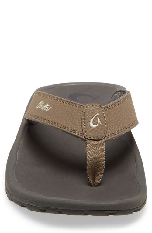 Olukai Ohana Flip Flop In Banyan/ Island Salt