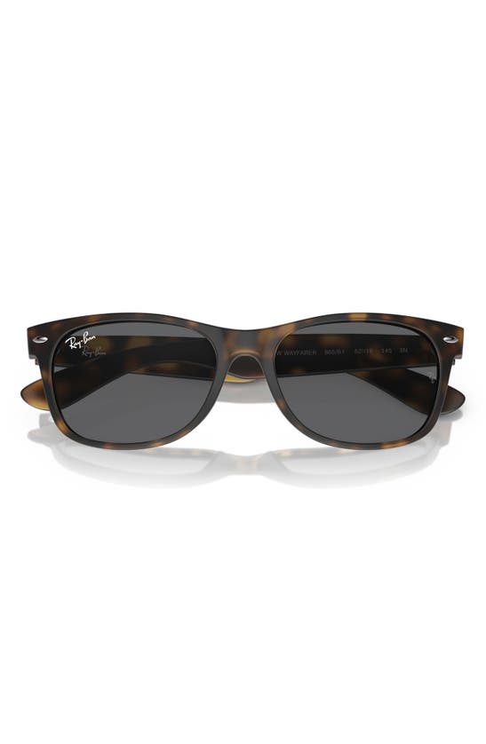 Ray Ban New Wayfarer 52mm Sunglasses In Black Havana