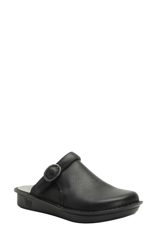 Alegria by PG Lite Bryn Swivel Strap Clog in Raven at Nordstrom, Size 9-9.5Us