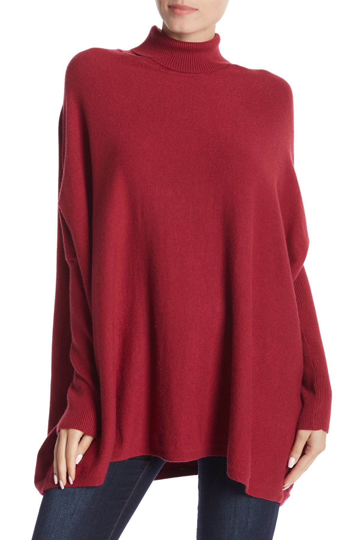 joseph oversized wool turtleneck sweater