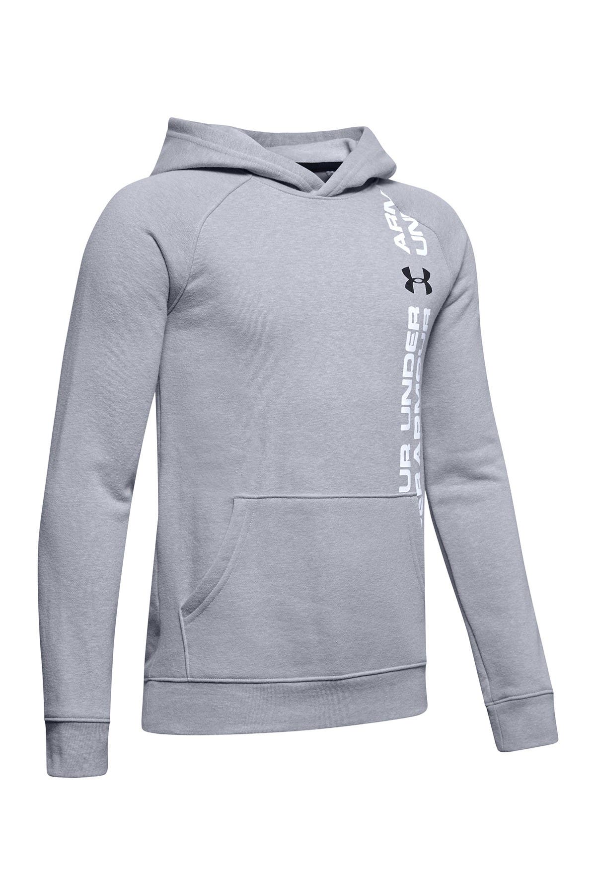 under armour rival wordmark hoody