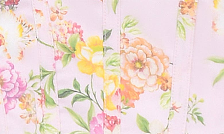 House Of Cb Clarabelle Floral Print Sleeveless Maxi Dress In Pink Floral Print