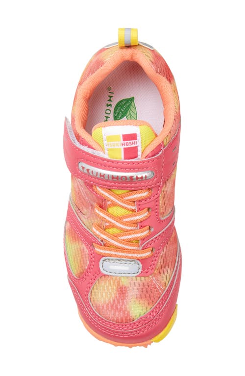 Tsukihoshi Mako Washable Sneaker In Fuchsia/multi