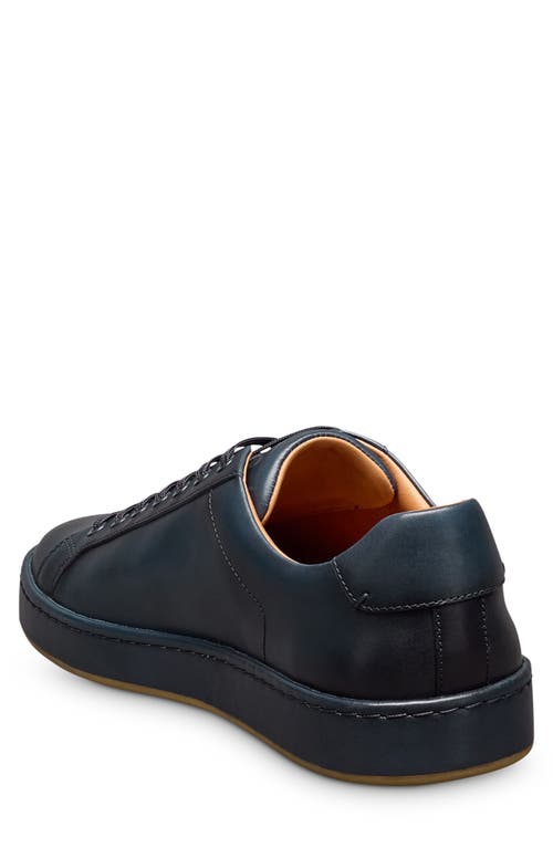 Allen Edmonds Barnes Low Top Sneaker In Navy
