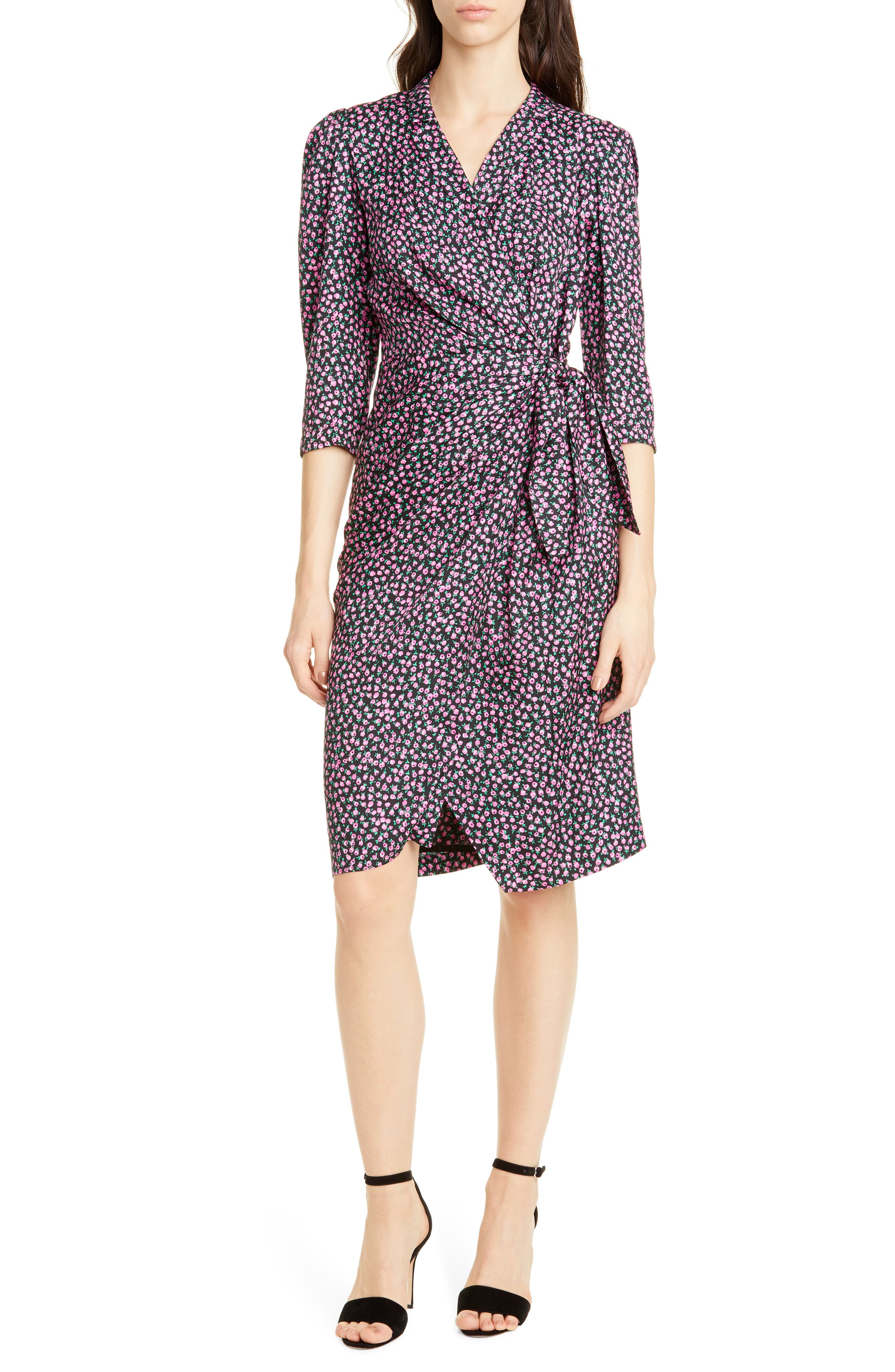 rebecca taylor wrap dress