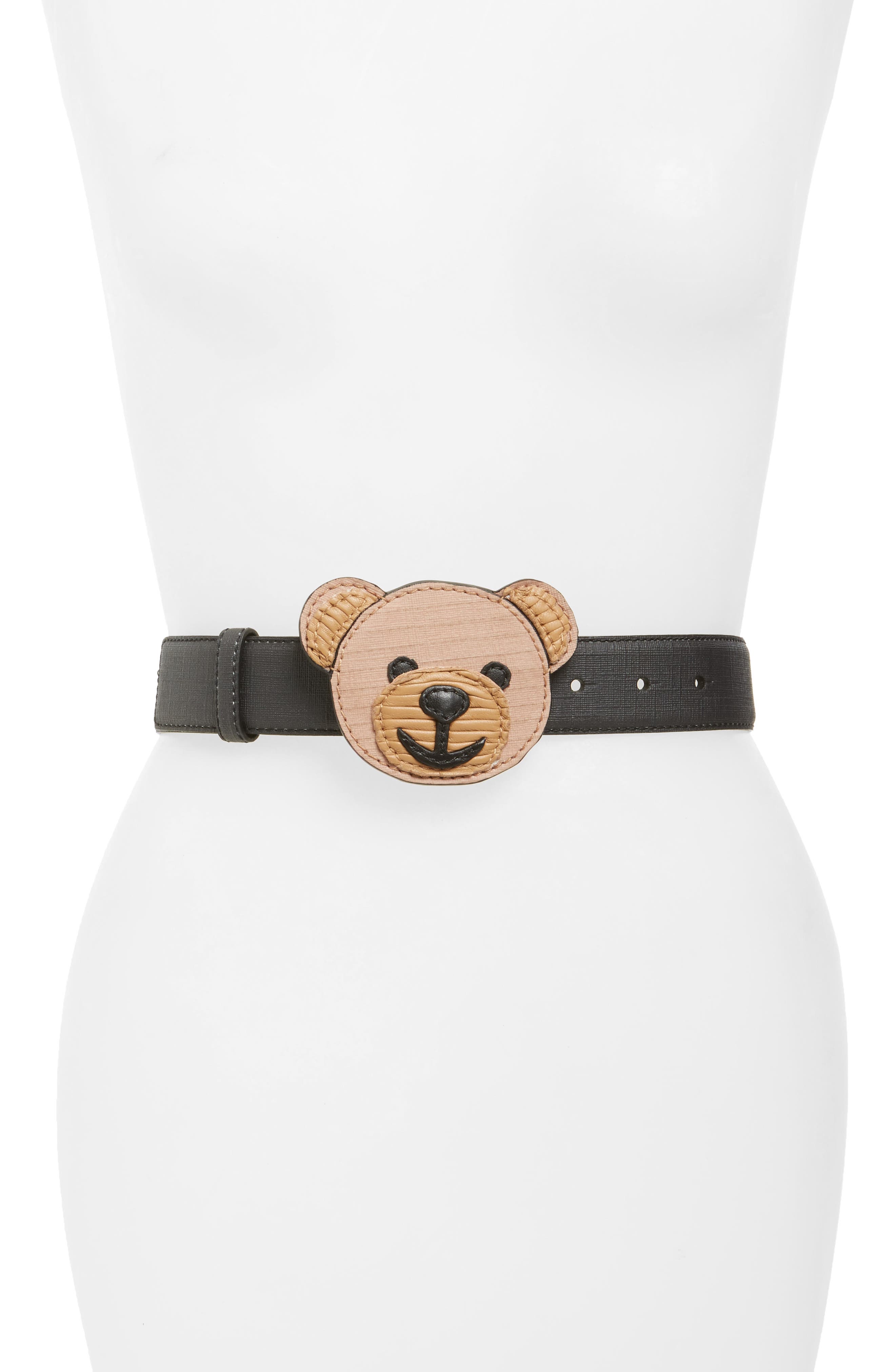 moschino bear belt