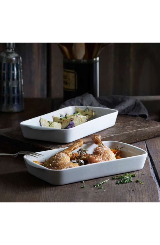 Pillivuyt 3quart Rectangular Baking Dish In White ModeSens