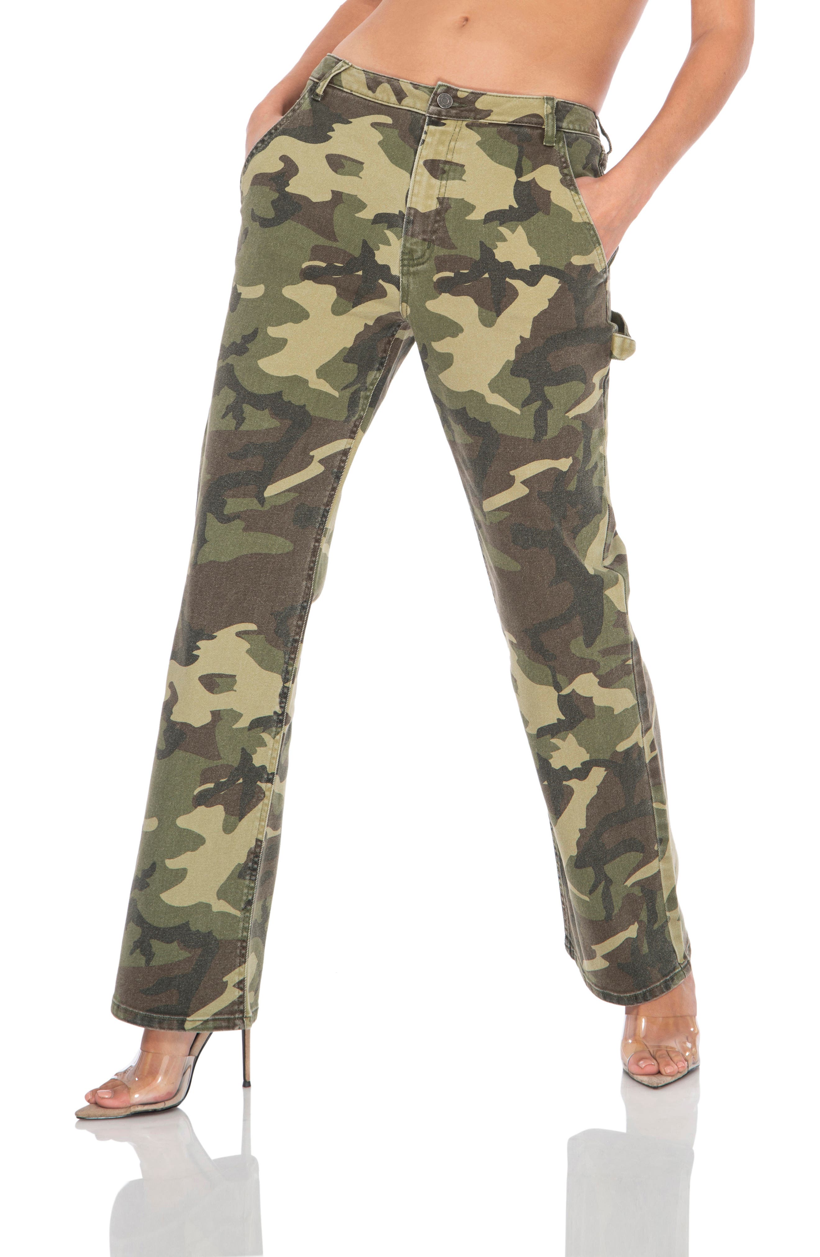 camo carpenter pants