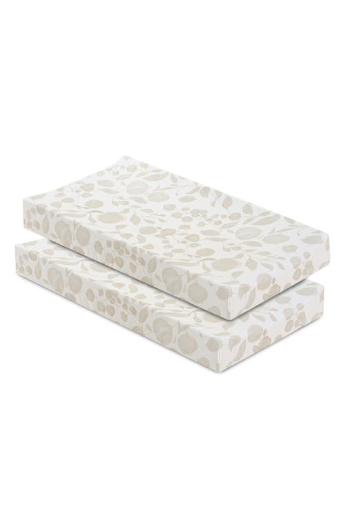 Oilo 2-Pack Jersey Changing Pad Covers in Tan at Nordstrom
