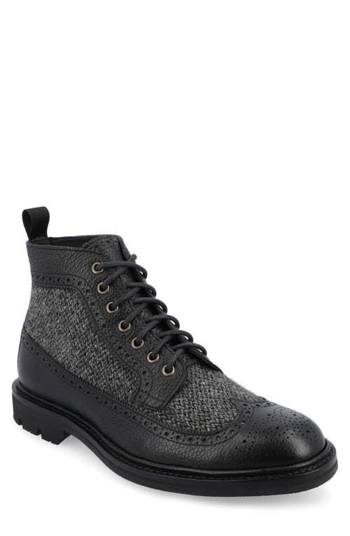 TAFT The Boston Longwing Boot Black at Nordstrom,