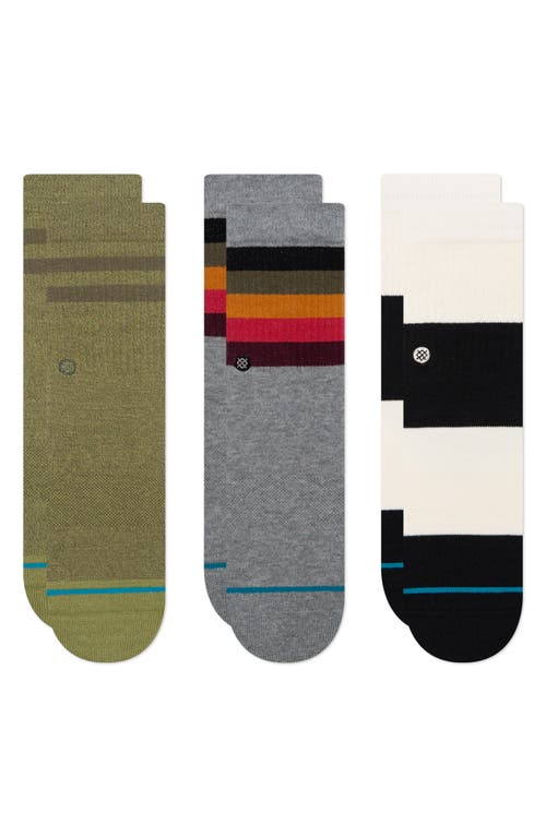 Stance Kids' Boost Assorted 3-Pack Crew Socks in Multi at Nordstrom