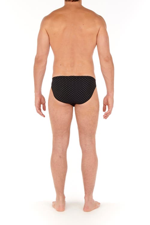 Shop Hom Max Comfort Micro Briefs In Black