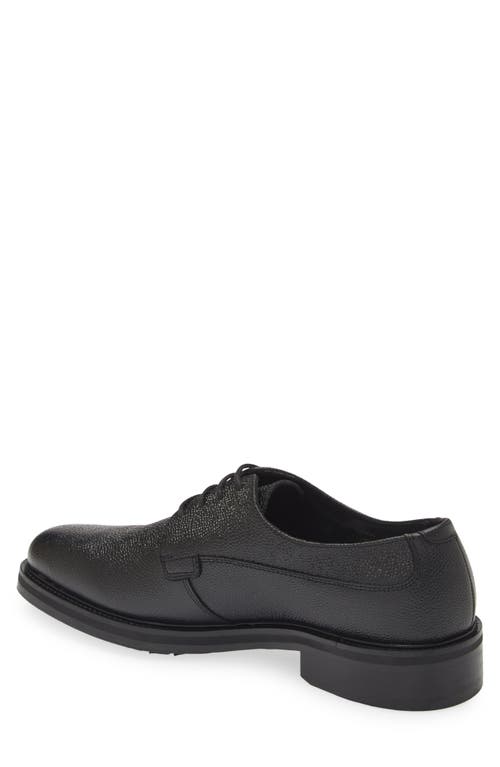 Hugo Boss Boss Larry Leather Derby In Black