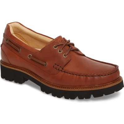 Samuel Hubbard Camplight Water Resistant Boat Shoe- Brown