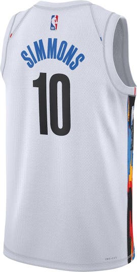 Nike Unisex Nike Ben Simmons White Brooklyn Nets 2022/23 Swingman