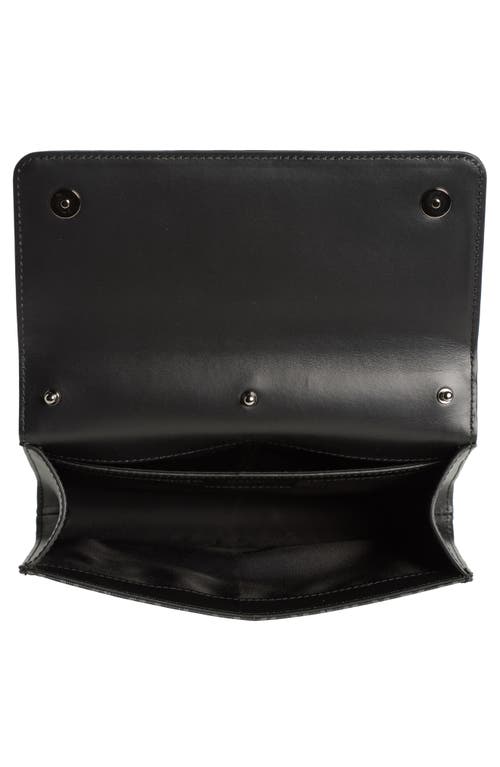 Dolce & Gabbana Dolce&gabbana Logo Coated Jacquard Crossbody Bag In 8b969 Nero/ Grigio