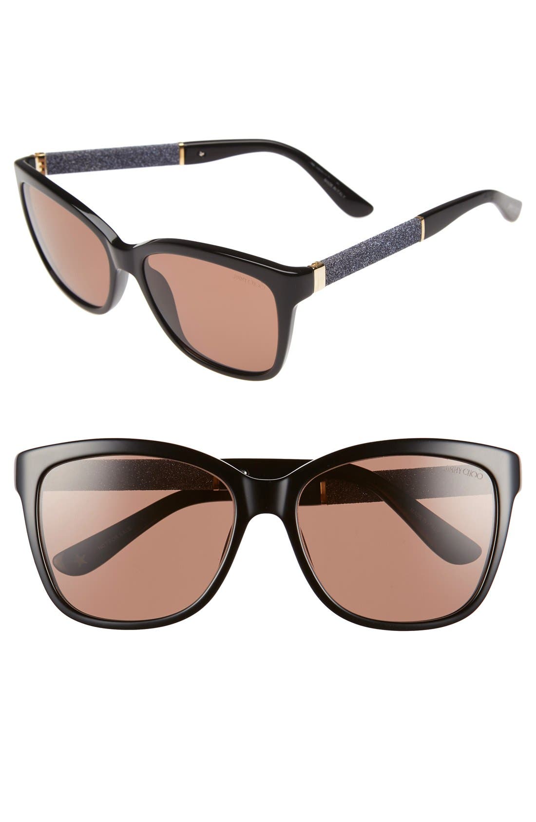 Jimmy Choo 'Cora' 56mm Retro Sunglasses Nordstrom