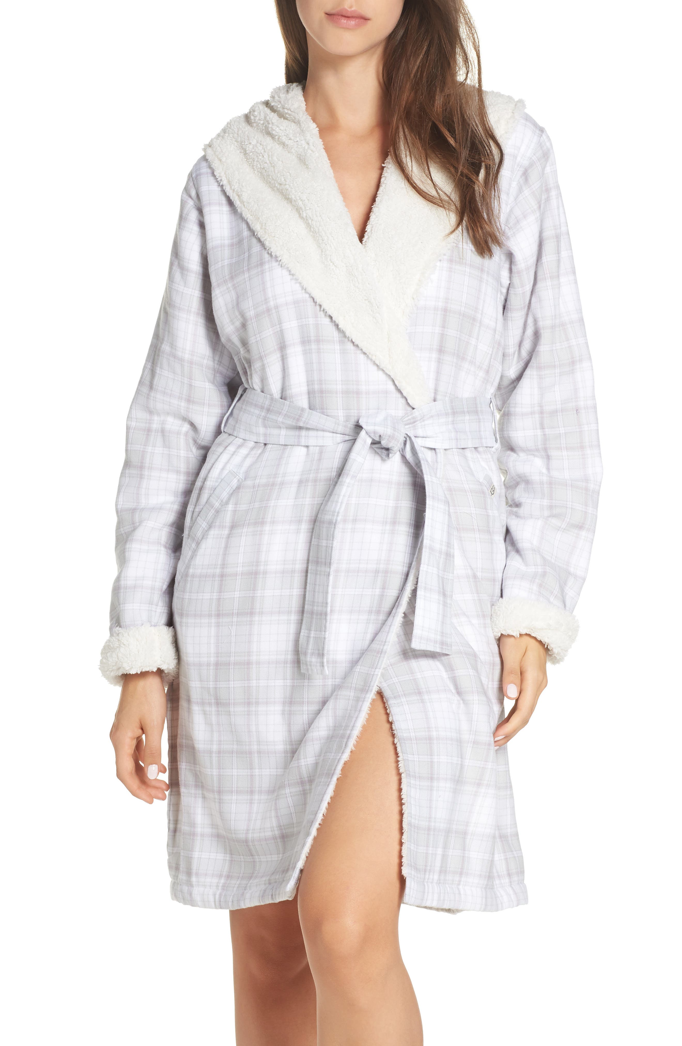 UGG | Anika Fleece Lined Flannel Robe 