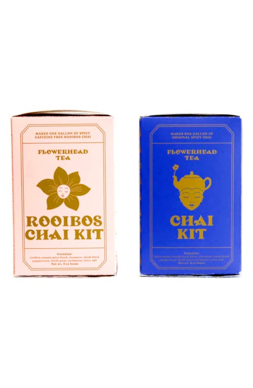 Flowerhead Tea The Chai Kit Duo in Blue at Nordstrom