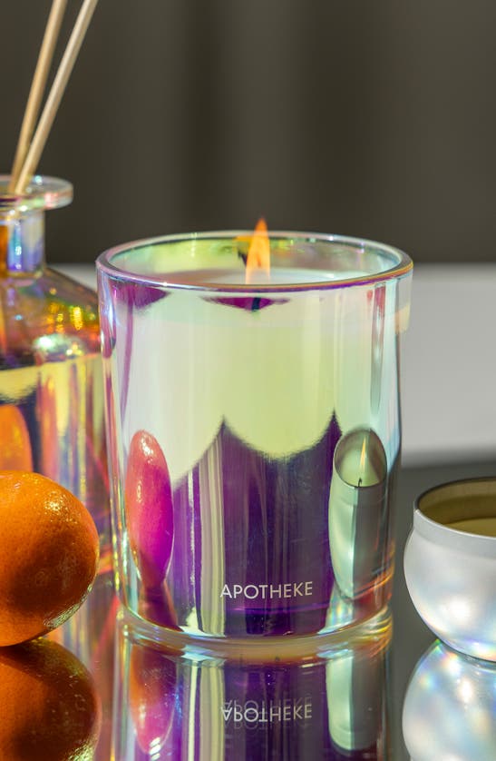 Shop Apotheke Bergamot Tangerine Classic Scented Candle In Iridescent