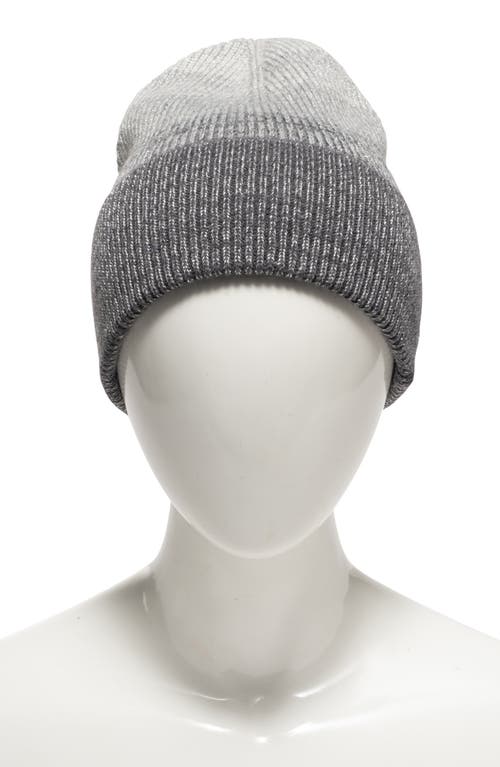 Shop Eugenia Kim Frances Marled Cuff Beanie In Gray/silver