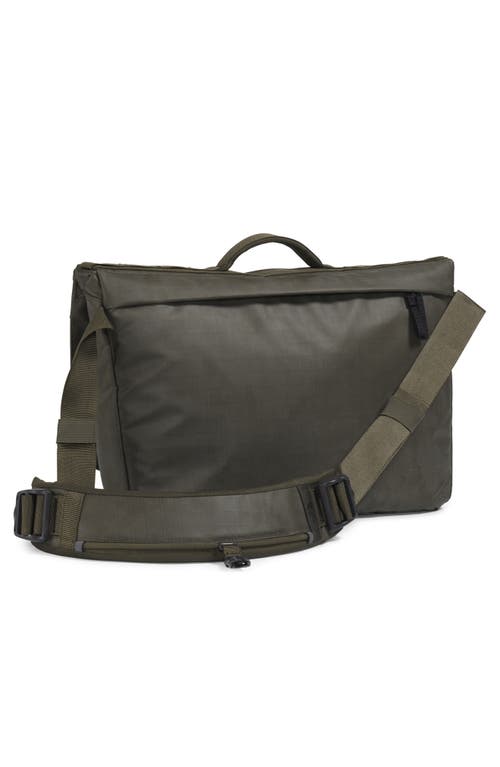 Shop The North Face Base Camp Voyager Water Repellent Messenger Bag In New Taupe Green/tnf Black