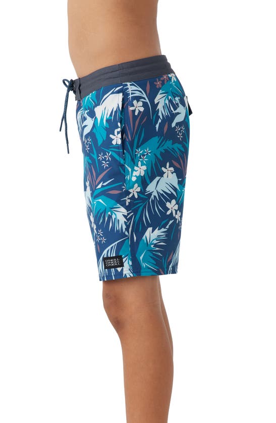 Shop O'neill Kids' Cruzer Swim Trunks In Indigo