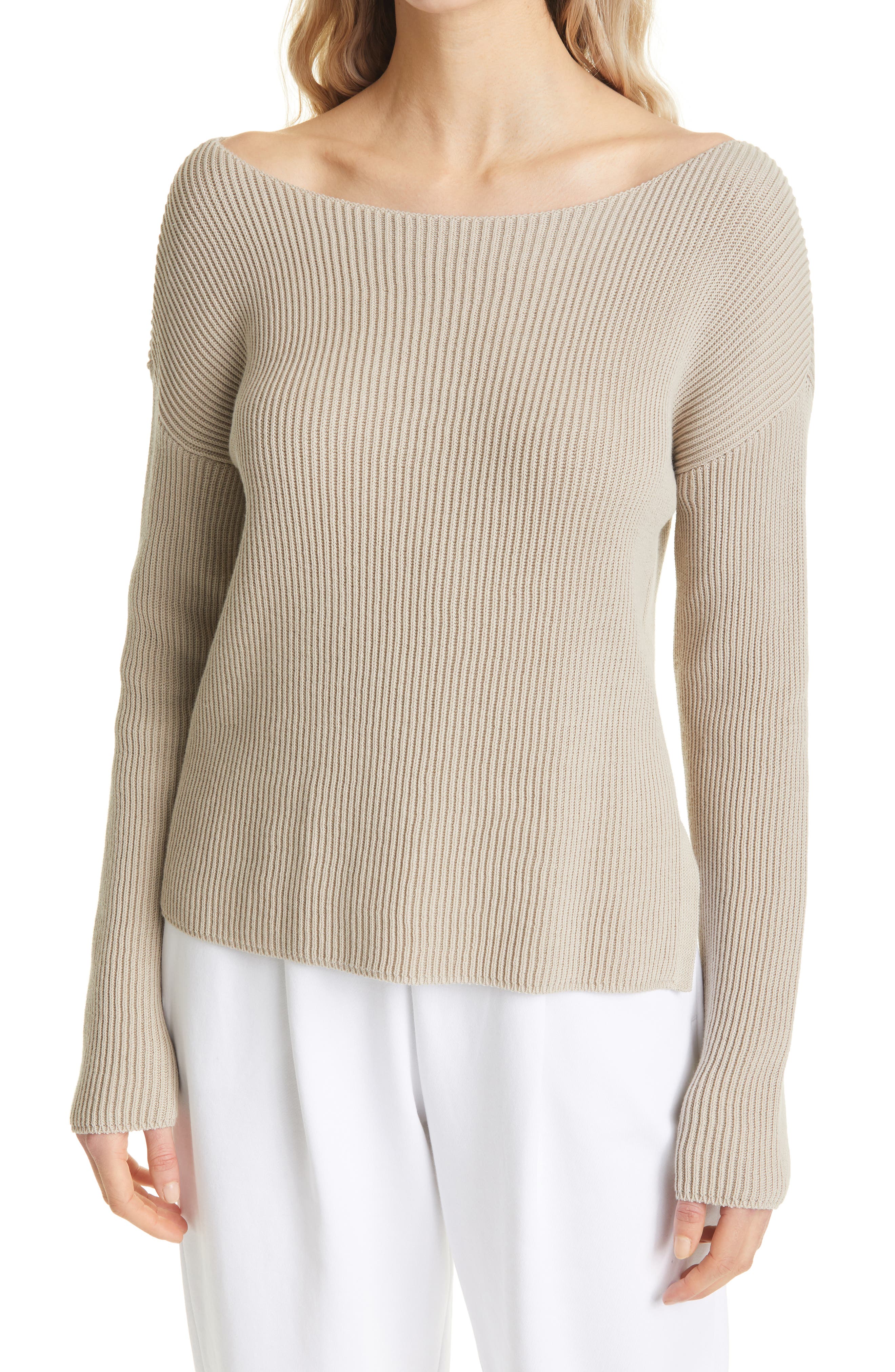 boat neck sweater men