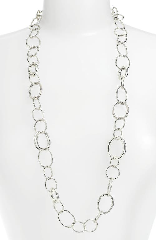 Ippolita 'Glamazon - Bastille' Long Chain Necklace in Silver at Nordstrom