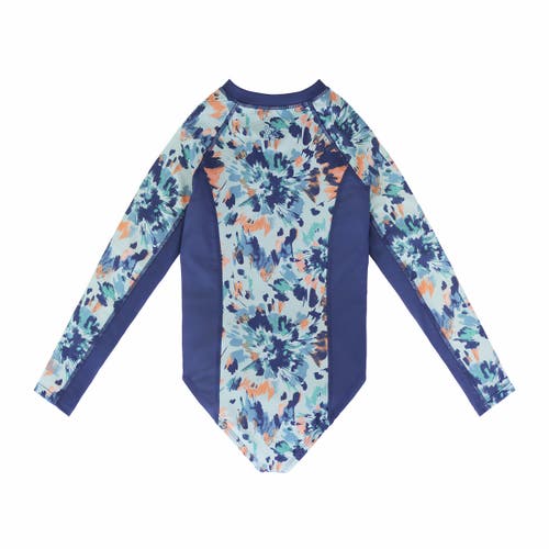 Uv Skinz Zip-up Hoodie In Yosemite Tie-dye
