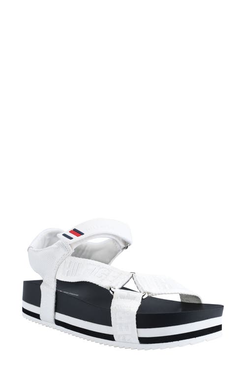 UPC 196301399193 product image for Tommy Hilfiger Beckia Sandal in White at Nordstrom, Size 9.5 | upcitemdb.com