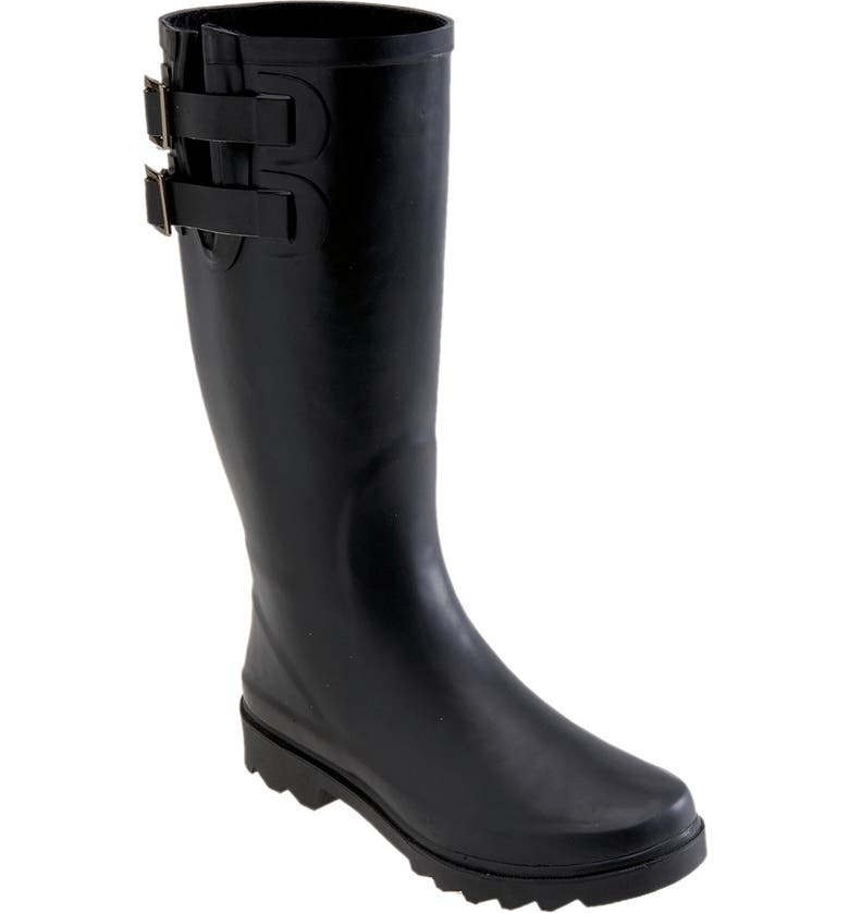 CHOOKA Signature Dual Buckle Rain Boot, Main, color, 001