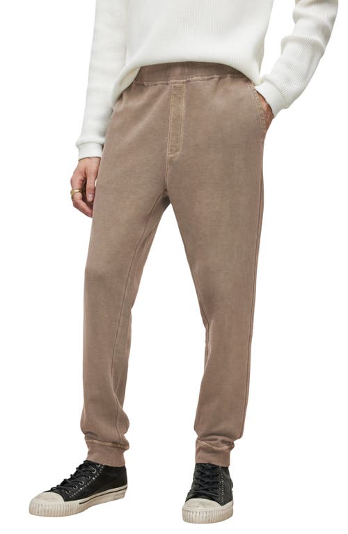 John Varvatos Melba Cotton French Terry Joggers in Sandstone